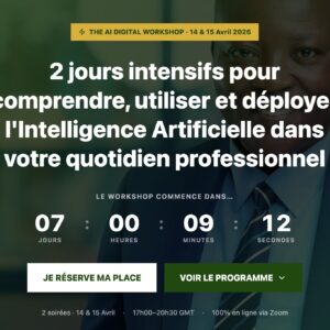 The AI Digital Workshop — 14 & 15 Avril 2026 (Premium)